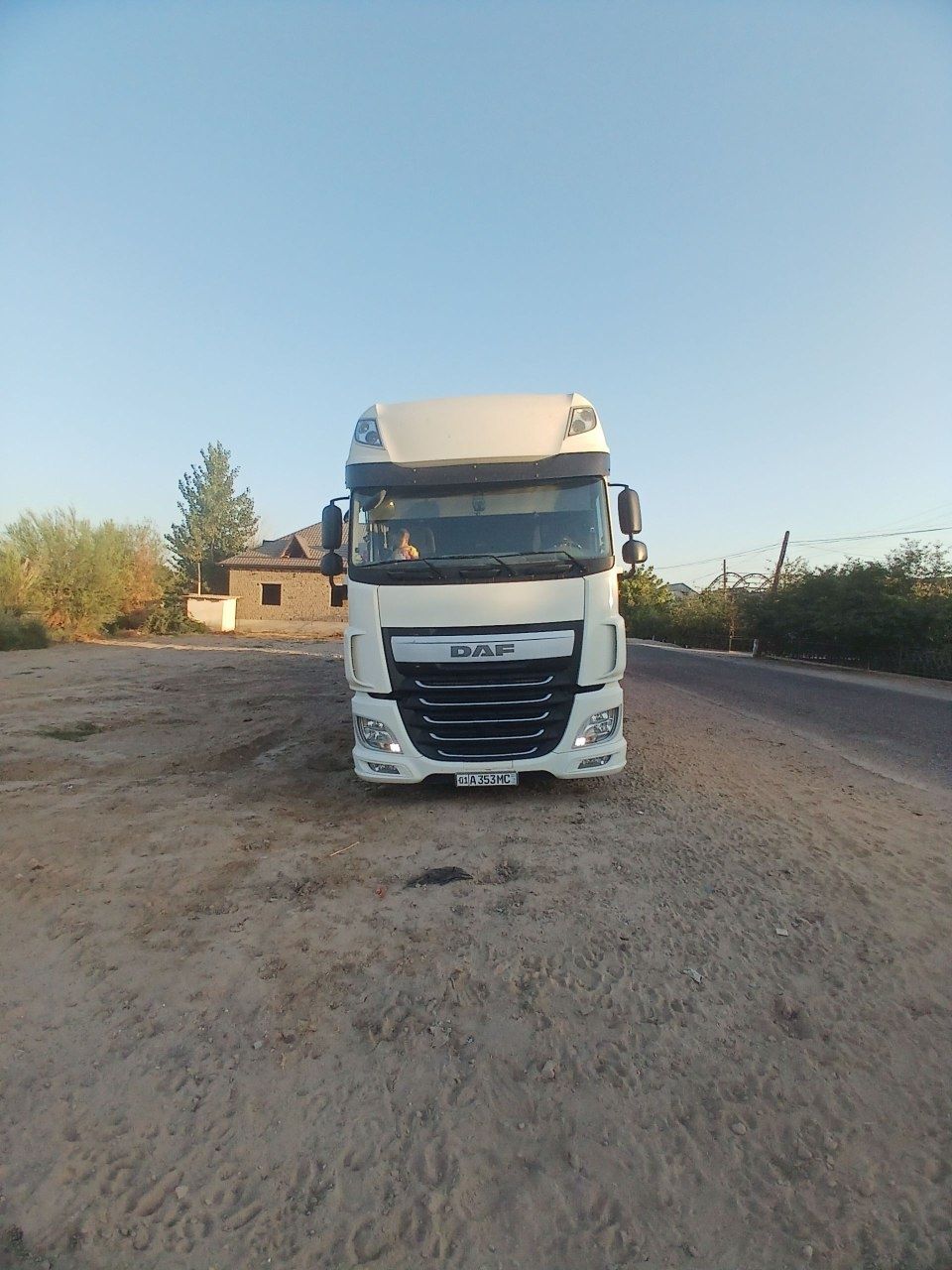 Фура Даф евро 6. Мега.  2016 йил. Daf evro 6