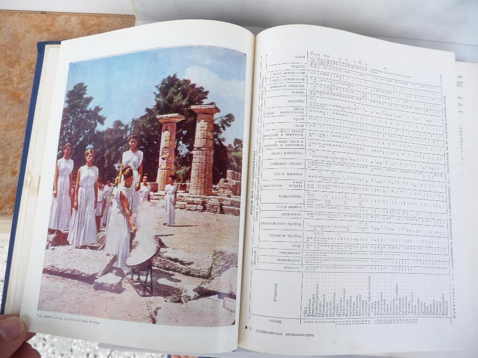 Олимпийска Енциклопедия - Олимпийская энциклопедия на руски 1980 рядка