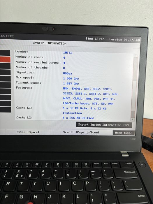 Laptop Lenovo Thinkpad