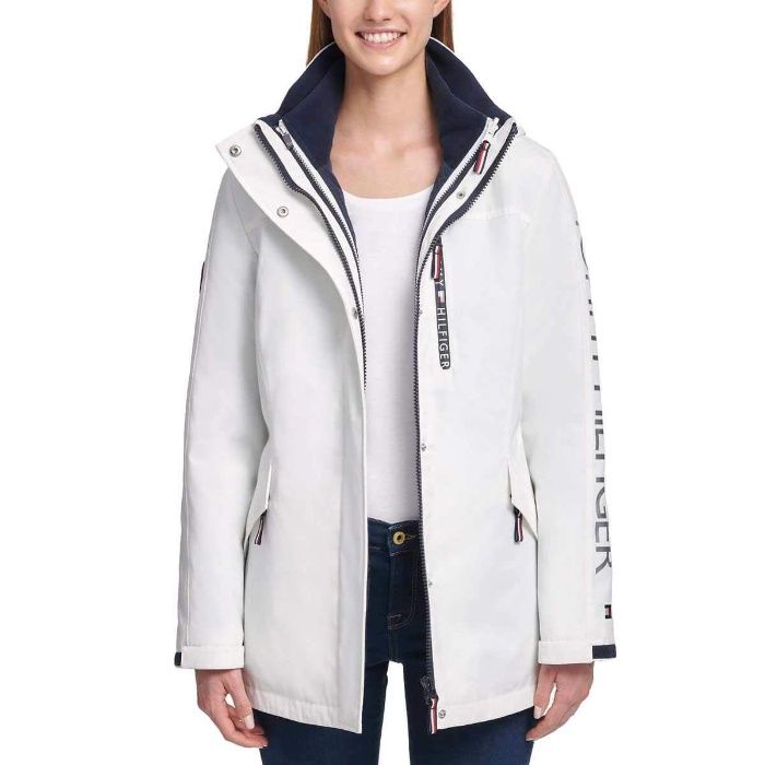 Tommy Hilfiger 3-in-1 дамско зимно якета(2 якета в 1) ОРИГИНАЛНО М