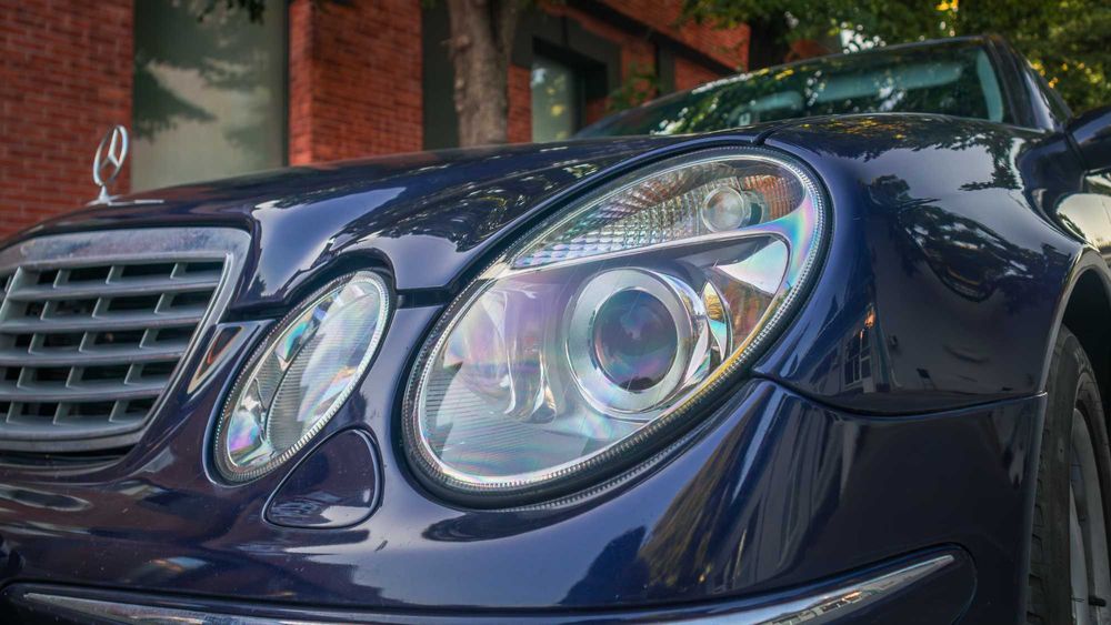 Mercedes e-class w211 2.7 Diesel Manual (e270) interior piele / mahon