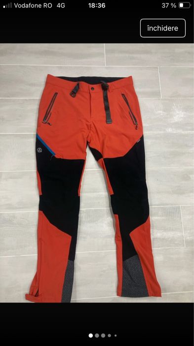 Pantaloni softshell Ternua XL cu polar