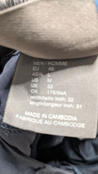 pantaloni jack wolfsin uv sheild detasabili L