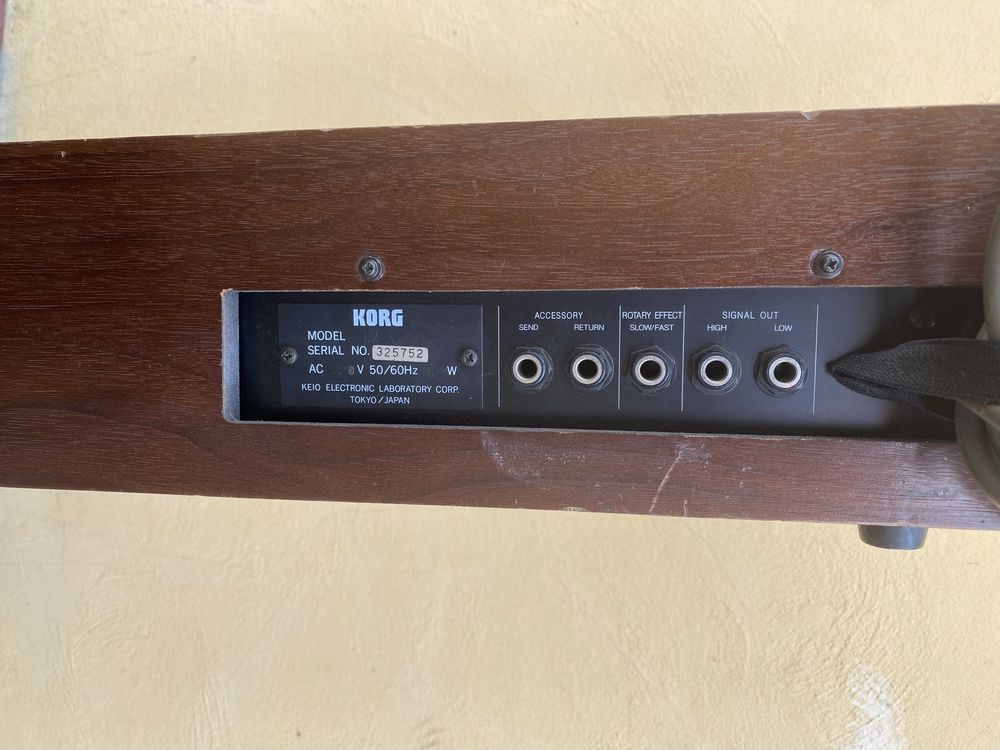 Korg CX-3 Hammond  / Leslie  ( DEFECT )