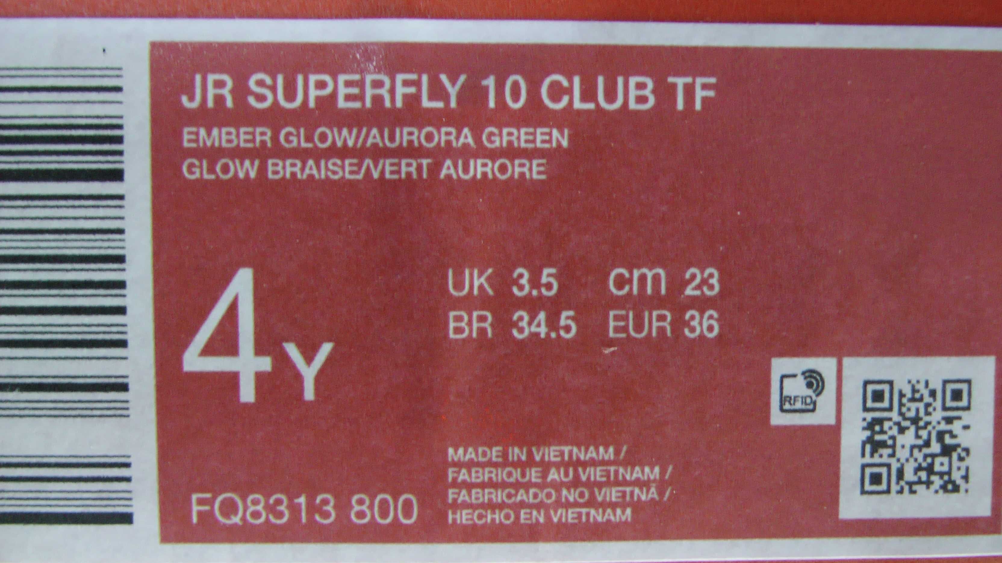 Ghete fotbal sintetic NOI Nike Superfly 10 Club marimea 36