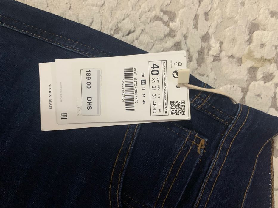 джинсы ZARA L размер