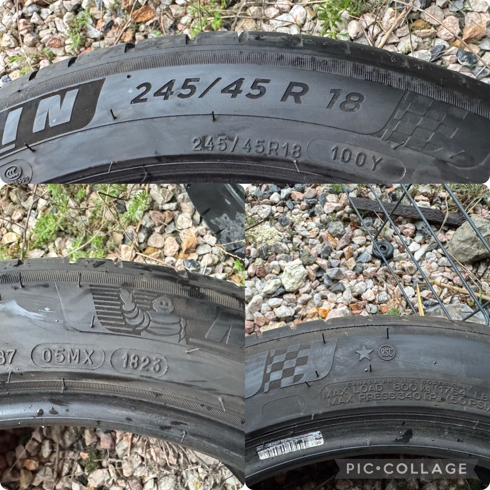 245 45 18 Летни гуми Michelin