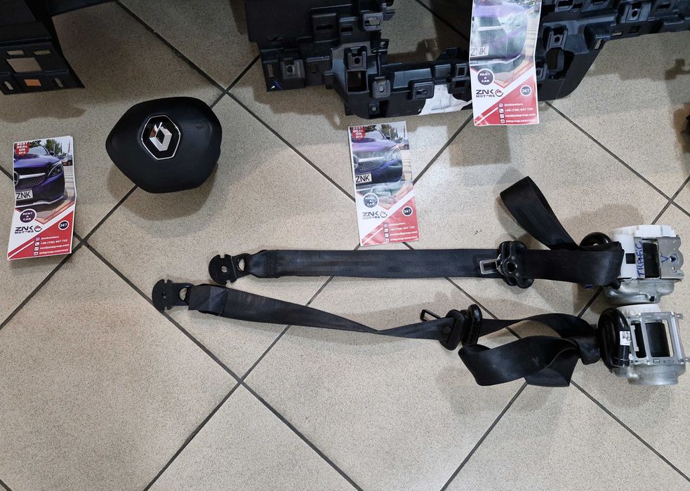 Renault Trafic 3 - kit airbag - plansa de bord - centuri de siguranta