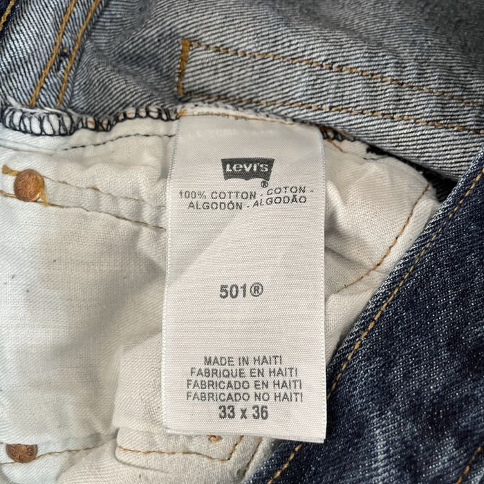 blugi Levi’s 501 unisex, mărimea W33 albaştri
