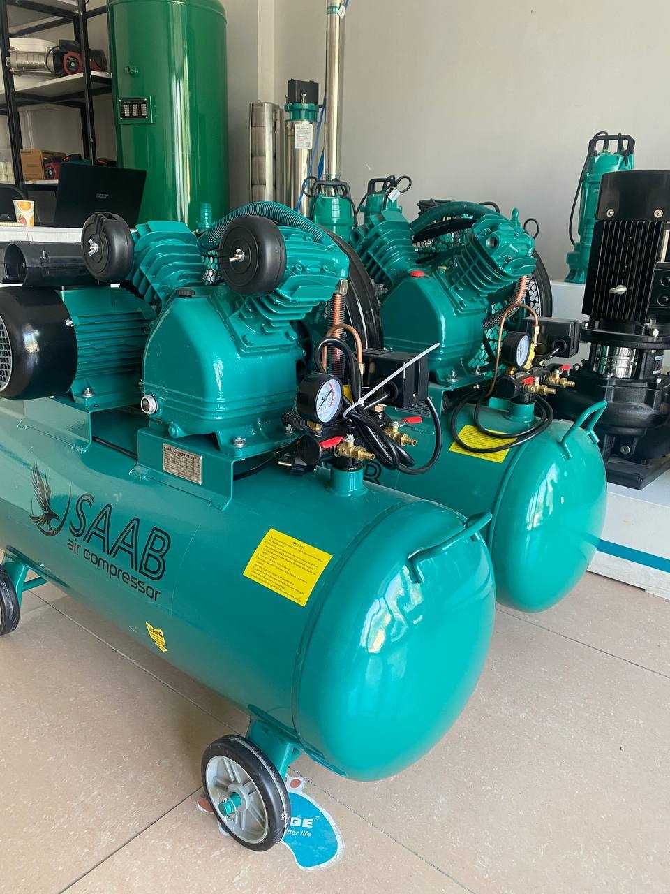 Воздушный компрессор Havo Kompressori SAAB  20L_500L Eng arzoni