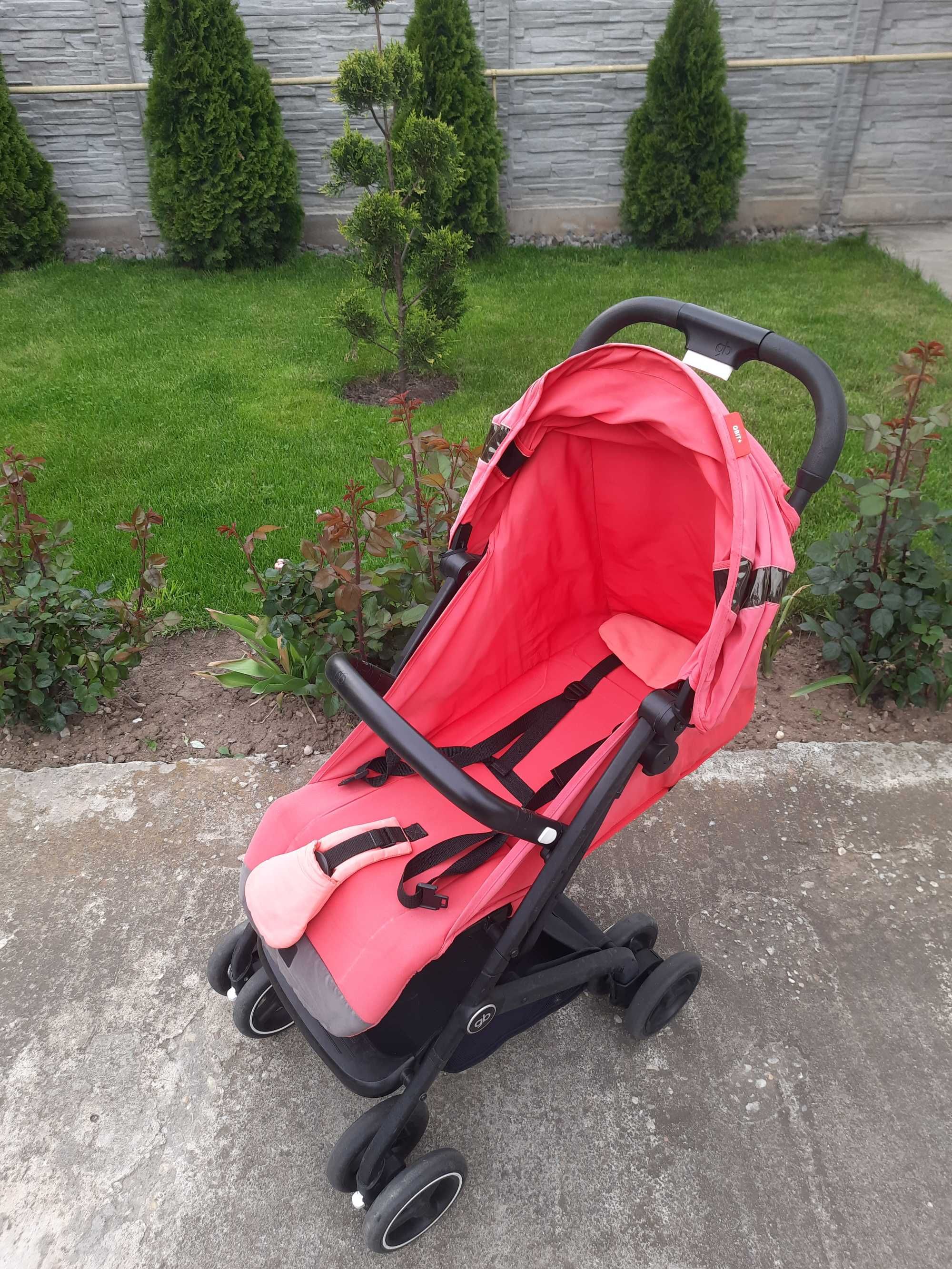 Vand carucior sport pliabil GB Qbit+ rosu