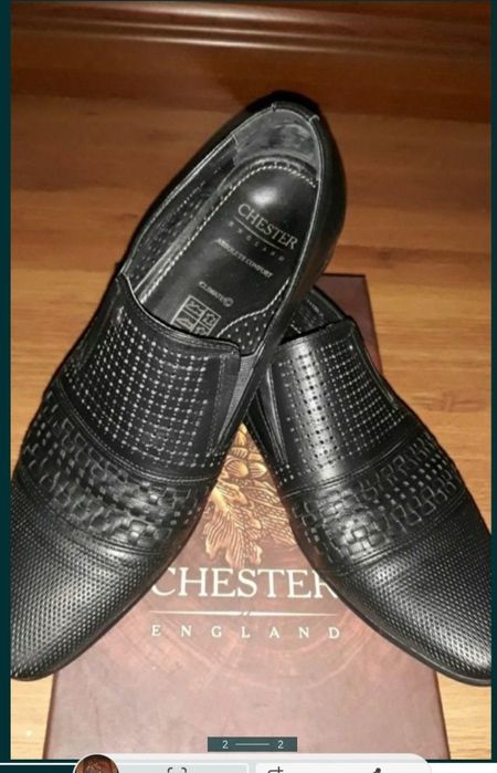 Туфли мужские, CHESTER (Английский бренд класса люкс).