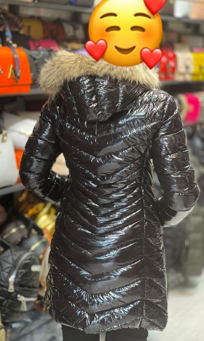 Geaca damă lucioasă