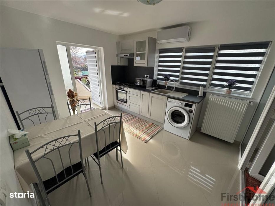 Garsoniera 45 mp (FACTURI INCLUSE), curte+ foisor, parcare
