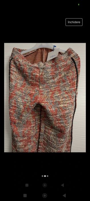 Pantaloni drepti deosebiti