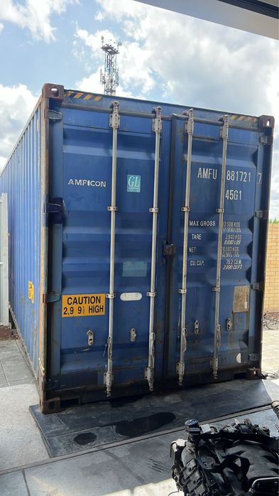 Продаю высокий , морской контейнер 40 тонник