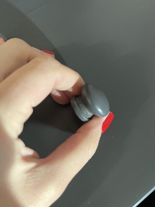 Vand set noptiere gri antracit