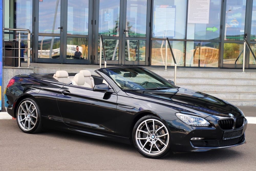 BMW Seria 6 Bmw 640d Cabrio Led Navi Piele Clima Camera Plasma Automat