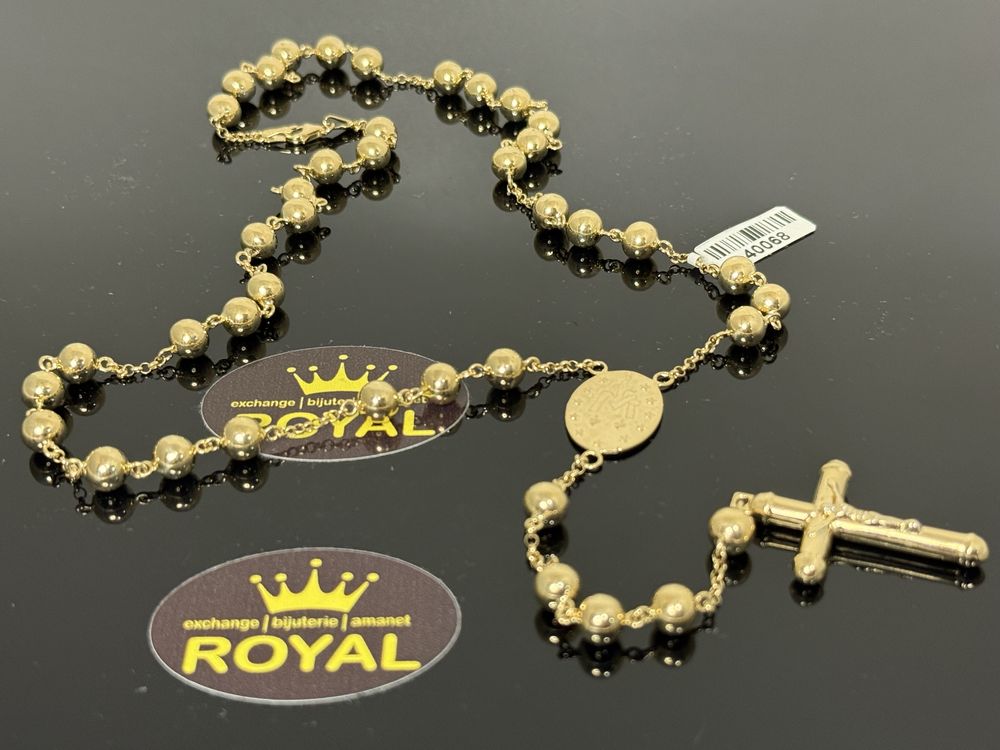 Bijuteria ROYAL : Lant AUR 14K Matanie / Rozariu / 23.45 GR