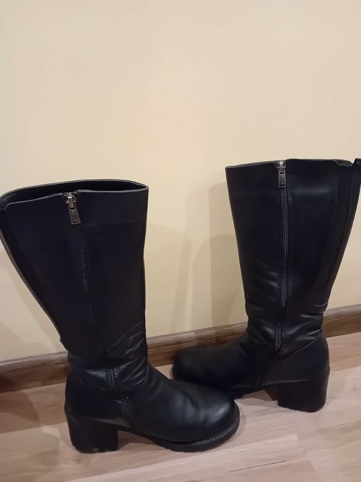 Дамски ботуши естествена кожа зимни 38 номер