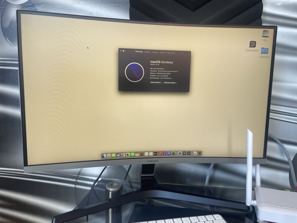 Mac Mini A1347 2014 Late, Клавиатура, Мишка и Монитор