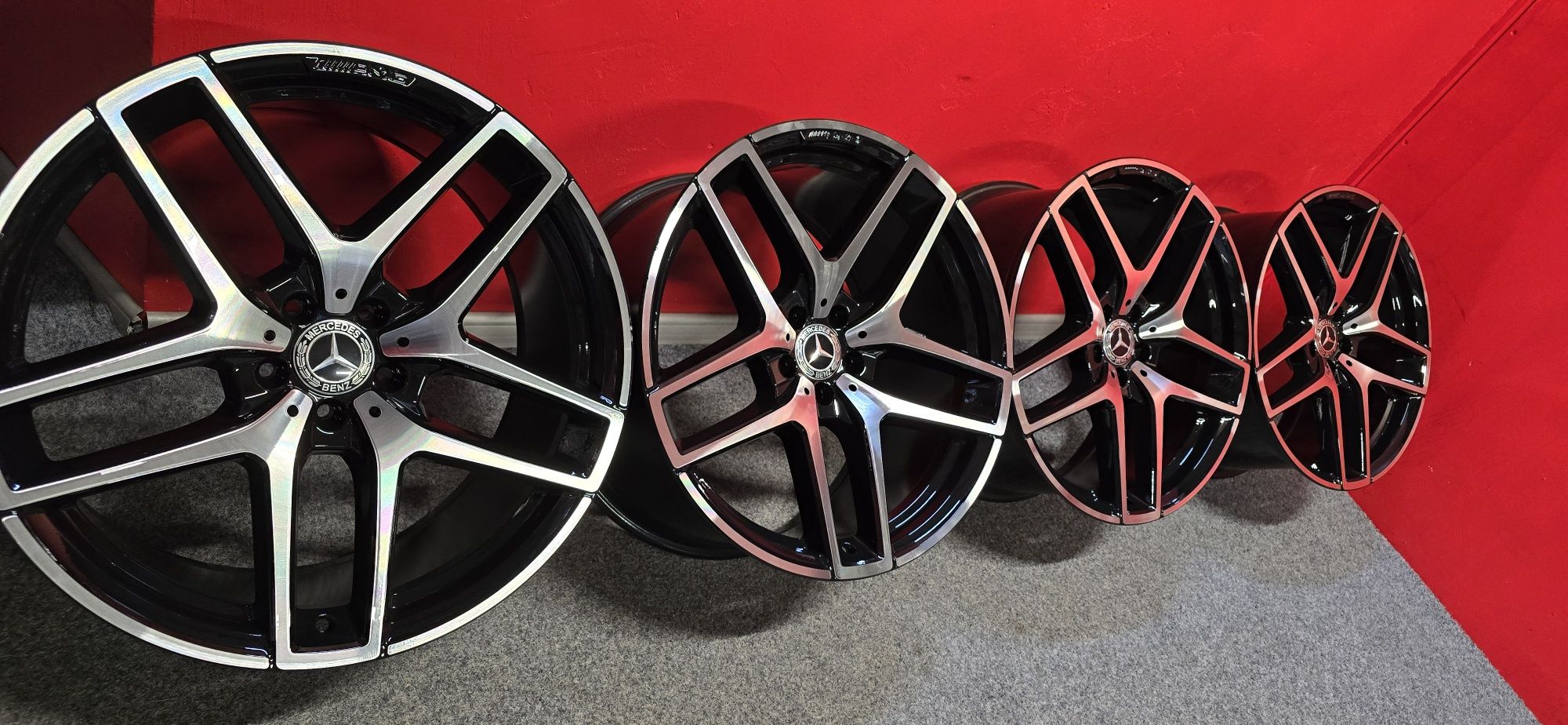 21" Оригинални джанти Мерцедес 21 ГЛЕ купе АМГ ГЛС GLE GLS AMG