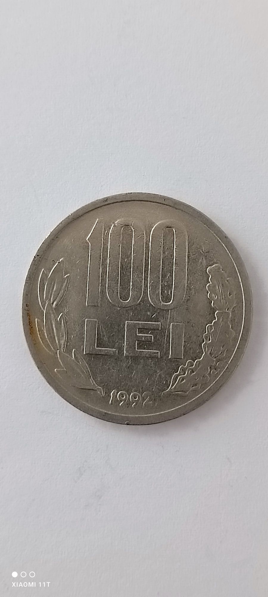 Monedă cu chipul lui Mihai Viteazu, din 1992