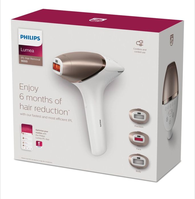 Epilator IPL Philips Lumea Seria 9000 BRI 955