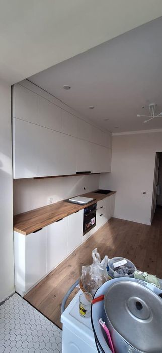 Кухня. Кухонный гарнитур. Мебель на заказ. Шкафы. Балкон. Кухни