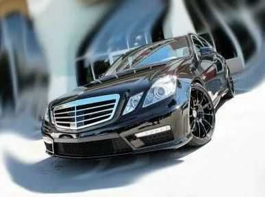 Предна броня за Mercedes W212 E-Class 2009г-2012г AMG Мерцедес