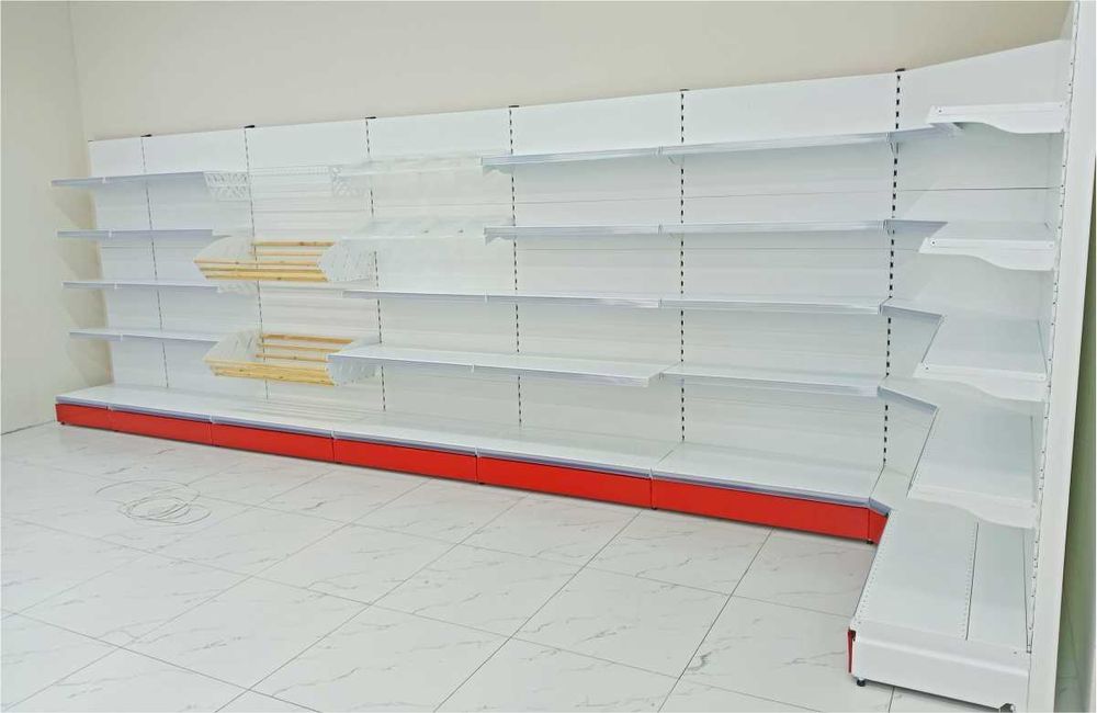 Полки из металла для магазина, стеллажи, савдо токчалари