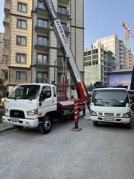 Avtolift,Mobilniy lift Avtovishka,Avtopadyomnik  Isuzu xizmati mavjud