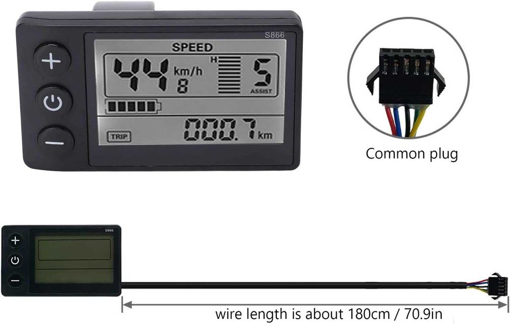 Kit controller+display trotineta/bicicleta electric,REDUS de la 450RON