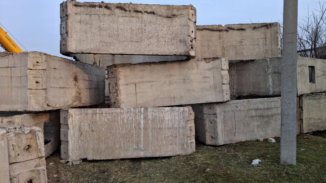 Beton pilita. 3×3 hovuz