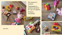 Лот от много играчки - интерактивни, образователни, книжки и кукли