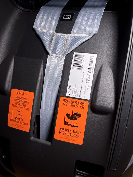 Детско столче за кола Cybex Cloud T - Sepia Black