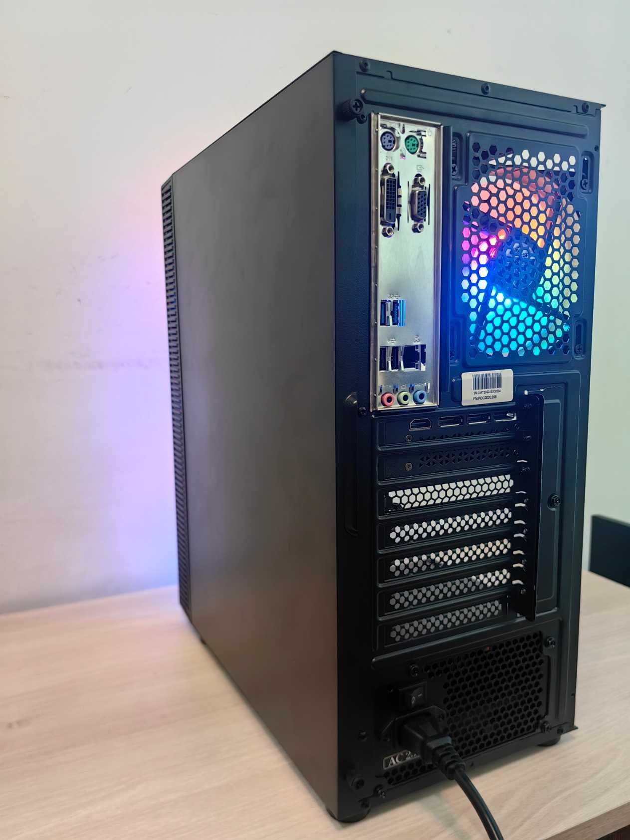 Геймърски компютър RTX 3060 Ti i5-9500 RAM32GB 512GB SSD/HDD Гаранция!
