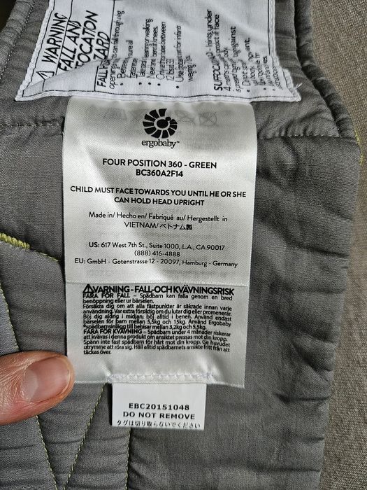 Marsupiu ERGOBABY 4 poziții 360