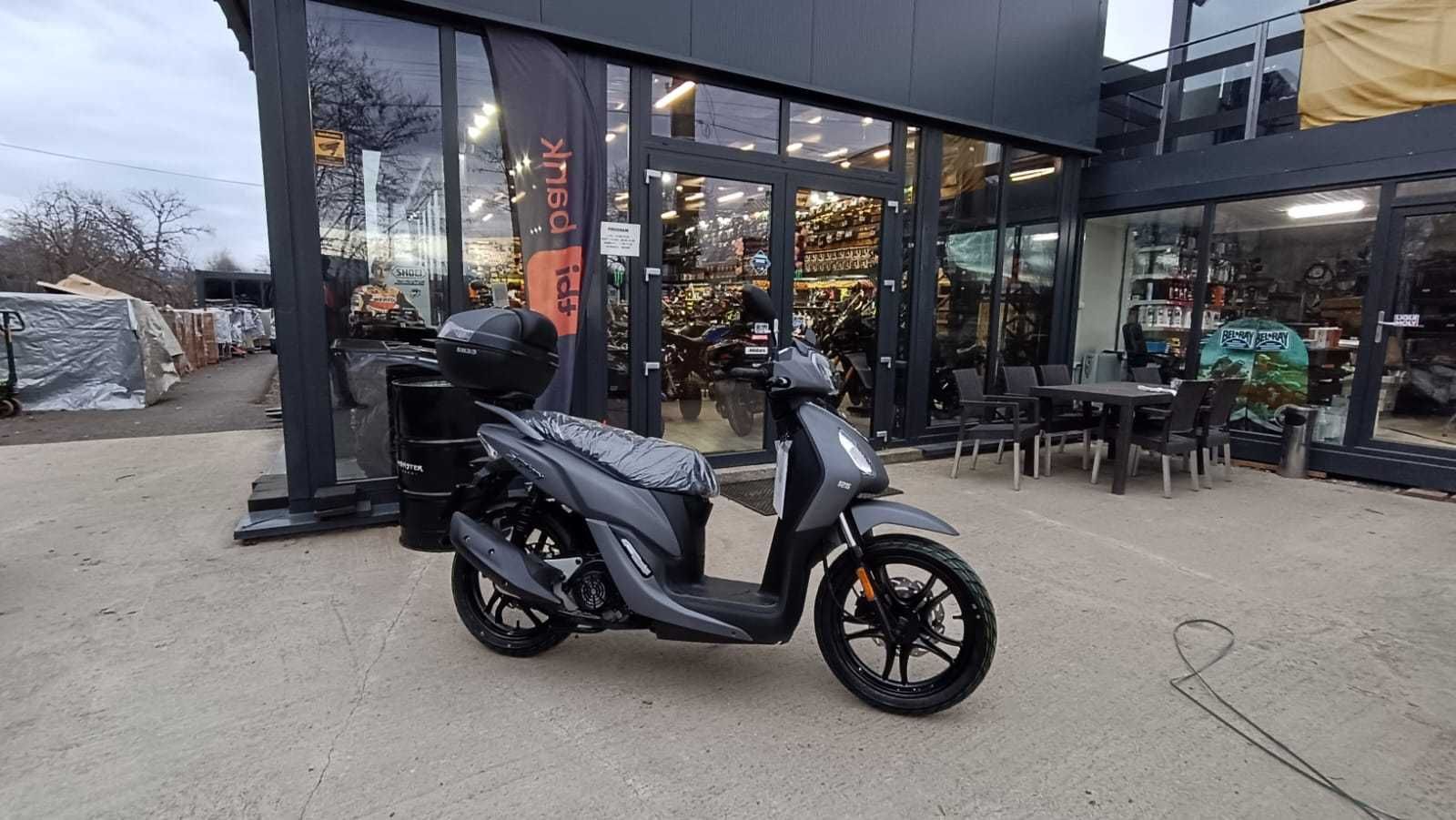 SYM Symphony 125 nou-se conduce cu B-in stoc EST BIKE Campina