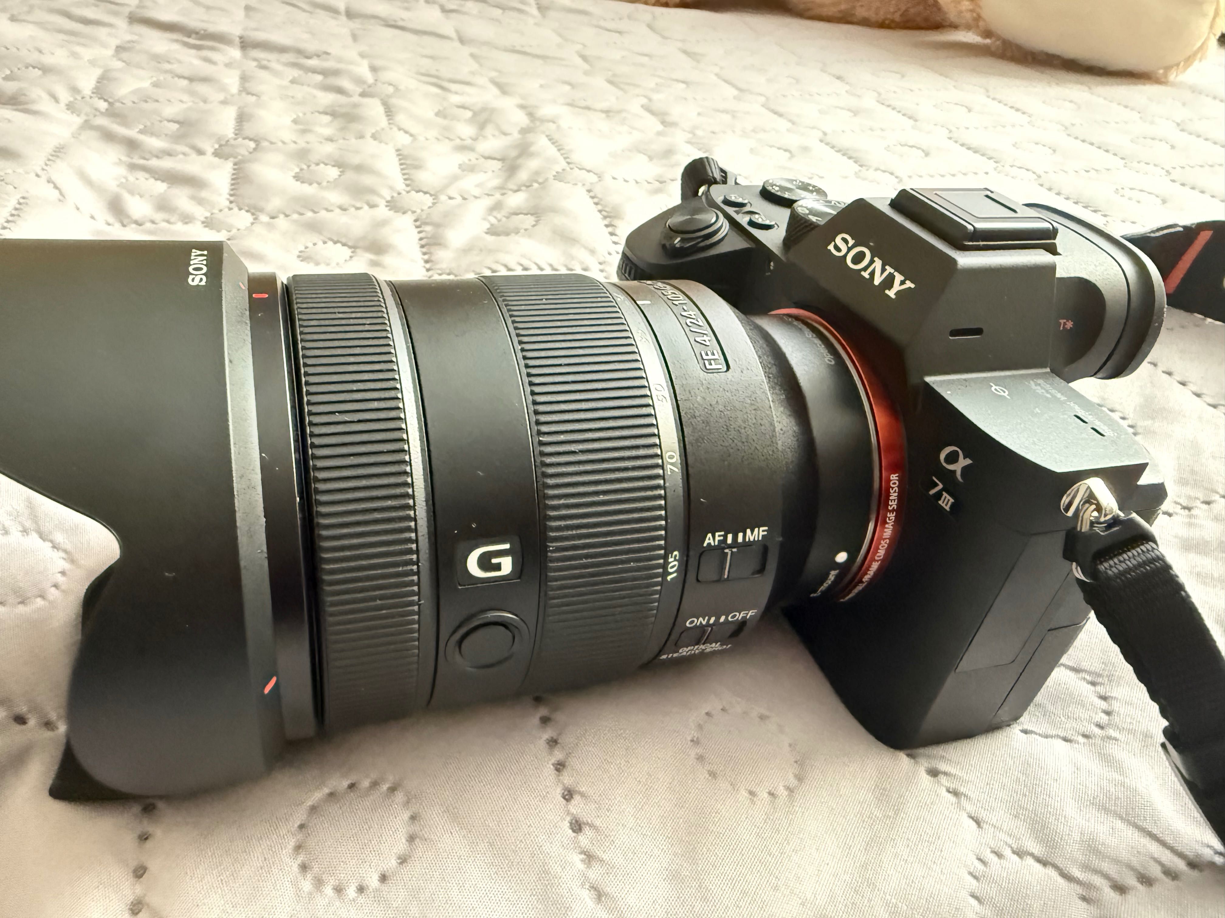 Sony alpha А7 III + обектив Sony FE 24-105mm f/4 G OSS