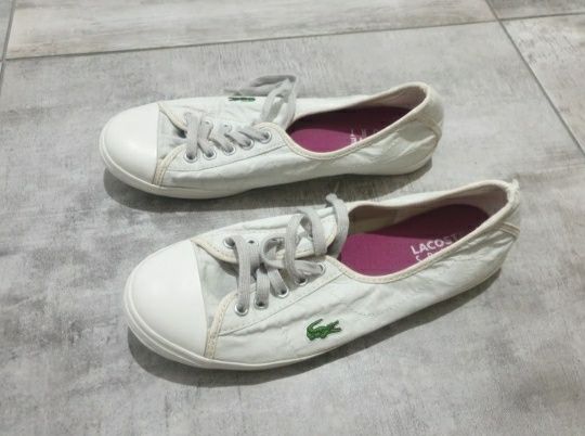 Tenesi 100% originali Lacoste albi 37