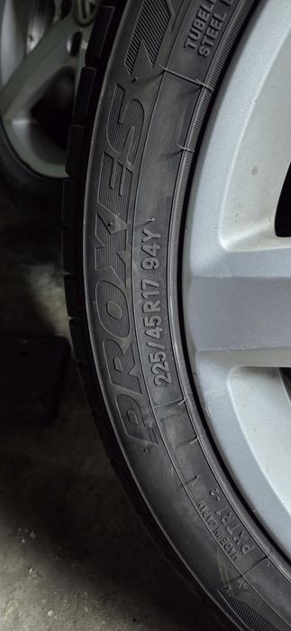 Джанти  17 цола с гуми VW