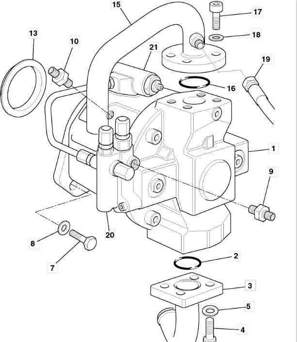 Pompa hidraulica JCB  8052 20/602200 Noua