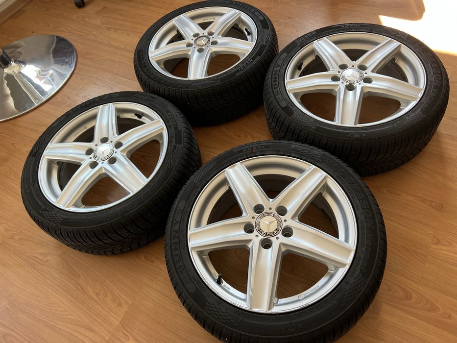 Jante iarna Noi DOT 2024 Mercedes C Class W204 A B CLA 225 45 17 Senz