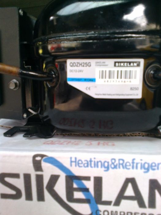 compresor frigider auto 12v-24volti. frigider rulota .ambarcatiuni.