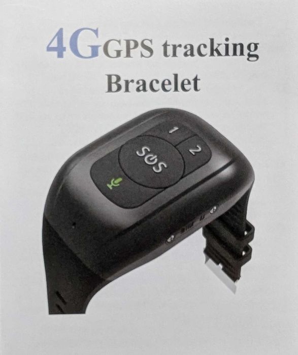 Смарт гривна за възрастни хора – SOS, Пулс, Кръвно, Температура