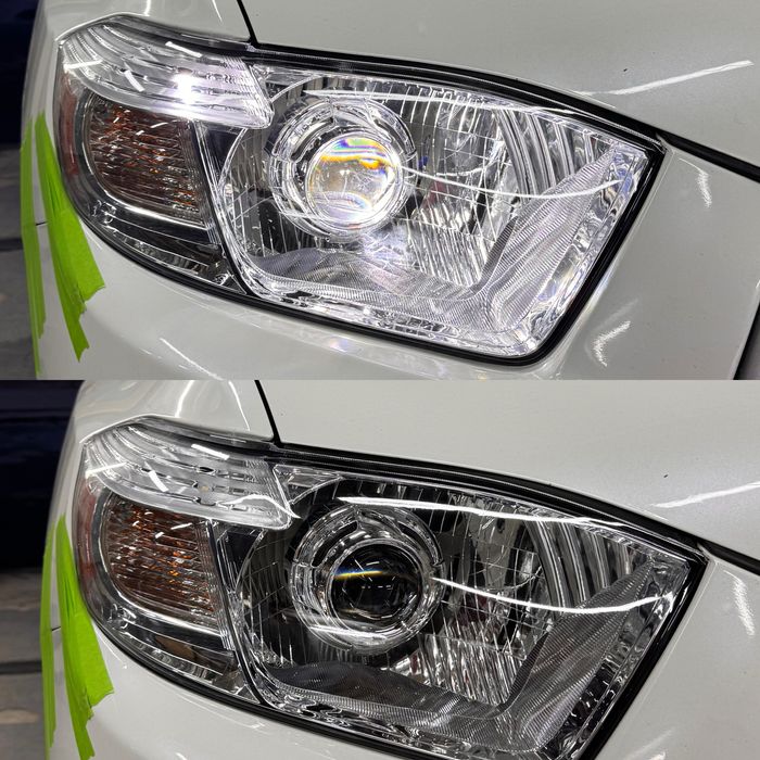 Ремонт фар, Bi led линзы (би лэд би лед) замена и установка bi led