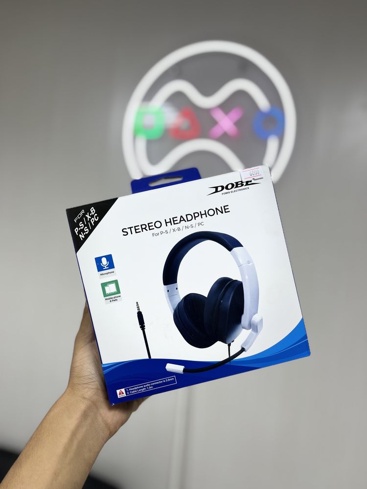 Проводные наушники для PS/X-B/N- S/PC