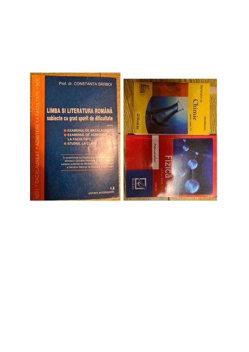 Vand carti de matematica pt bacalaureat Ganga, Burtea etc