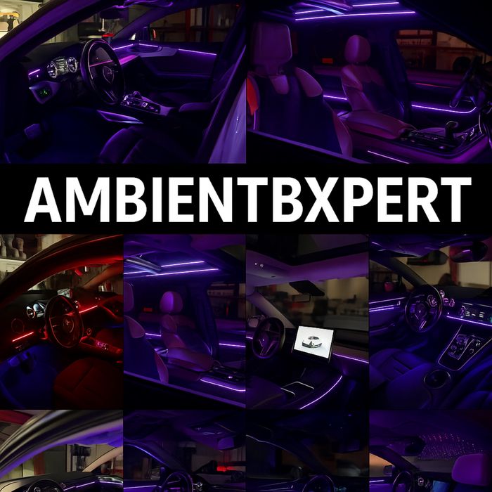 Montare Lumini Ambientale Auto kit symphony